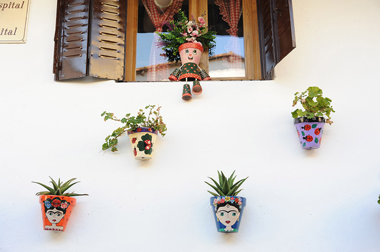 tiestos decorativos en sierra de gata